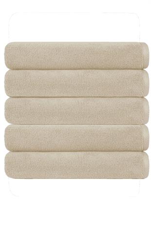 5 li Otel Banyo Havlusu Pamuklu 90X150 Cm Renkli 16/1 Avs 580 Gr