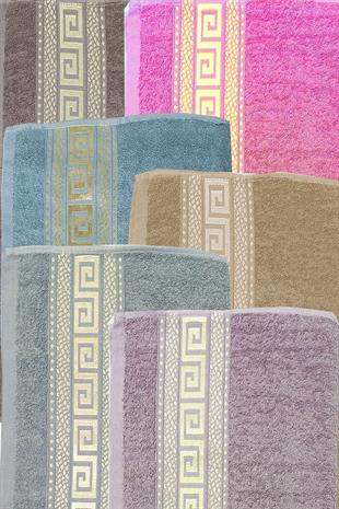 6 lı El Yüz Havlu Seti Heleni %100 Pamuk 50x90 Cm