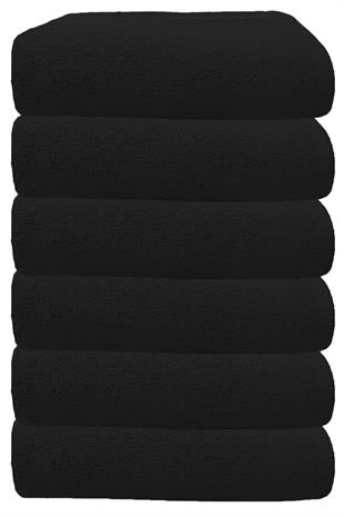 6’lı Premium %100 Pamuklu Kuaför & Berber Saç Havlusu 50X90 Cm