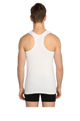 6 lı Seher Erkek Rambo Sporcu Atlet Siyah Beyaz Gri %100 Pamuk