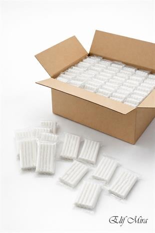 600 Adet 12 gr Mini Otel Sabunu – Şeffaf Jelatin Sargılı Buklet Misafir Sabunu