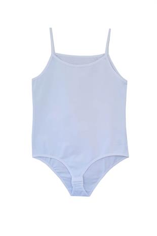 Anıt Kız Çocuk İp Askılı Kancalı Body  Pamuklu Fanila Atlet