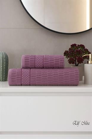 Banyo Havlu Seti %100 Pamuk 2 Parça (50×90 + 90×150 cm) | Soft Comfort