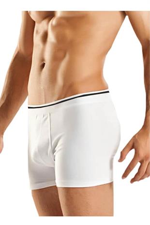 Berrak İç Giyim 1097 Pamuklu Likralı Boxer Külot Don 3 lü Paket