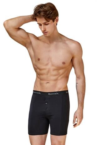 Berrak İç Giyim Erkek Düğmeli Likralı Uzun Paçalı Boxer 5li Paket
