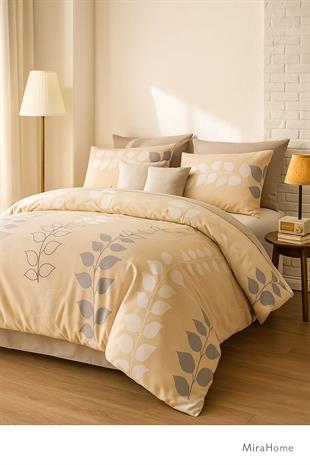 Çift Kişilik Nevresim Takımı Pamuklu Doğal Esinti