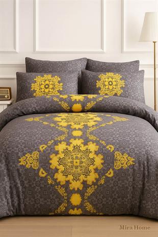 Çift Kişilik Nevresim Takımı Pamuklu Saray Işıltısı