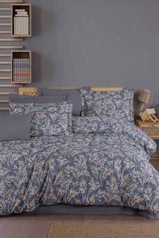 Çift Kişilik Ranforce Nevresim Takımı %100 Pamuklu Tuğba