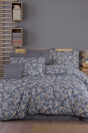 Çift Kişilik Ranforce Nevresim Takımı %100 Pamuklu Tuğba