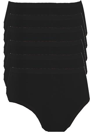 Dorya 6lı Kadın Büyük Beden Külot Yüksek Bel Kadın İç Çamaşırı