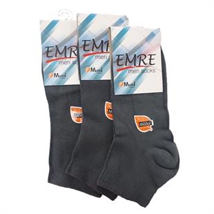 Emre Erkek Bambu Kısa Patik Çorap 6 Lı Paket