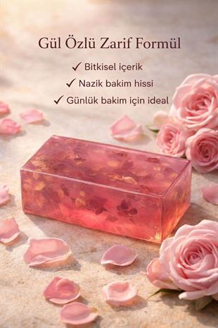 Gül Özlü Cilt Bakım Sabunu - 120 gr