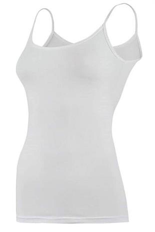 Gümüş İç Giyim Kadın İp Askılı Ribana Bayan Atlet 6 lı Paket