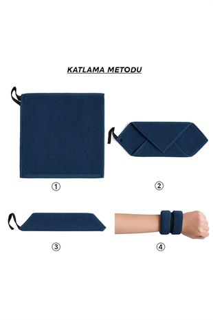 Havlu El Bilekliği Spor Ter Havlusu Yumuşak Mikrofiber Fitness Yoga