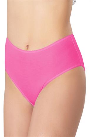 Kadın Büyük Beden Bikini Yüksek Bel Pamuklu Külot Ekonomik