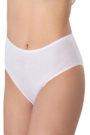 Kadın Büyük Beden Bikini Yüksek Bel Pamuklu Külot Ekonomik