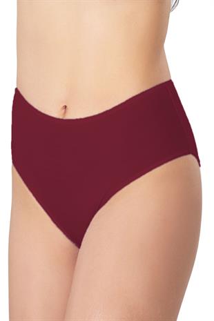 Kadın Büyük Beden Bikini Yüksek Bel Pamuklu Külot Ekonomik