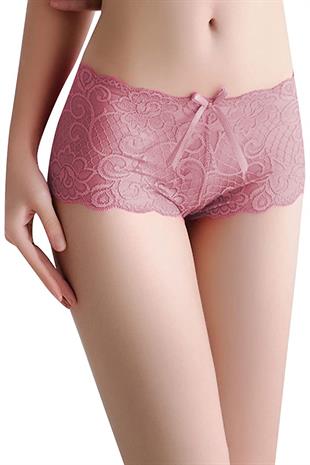 Kadın Dantel Boxer Esnek Rahat Estetik  