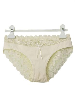 Kadın Dantel Külot Pamuklu Renkli Güpürlü Bikini Yumuşak