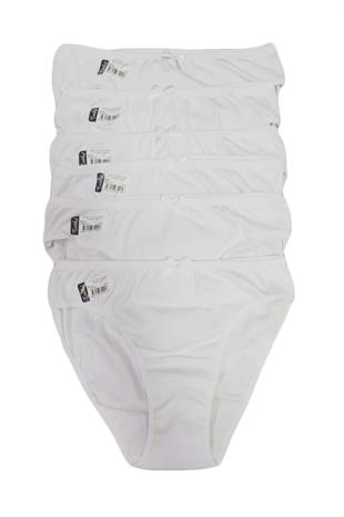 Kadın Fiyonklu İnce Bel Düz Bikini Külot Pamuklu Rahat 