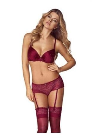 Kadın Jartiyer Takım Puantiyeli Kaktüs Push-up Takım