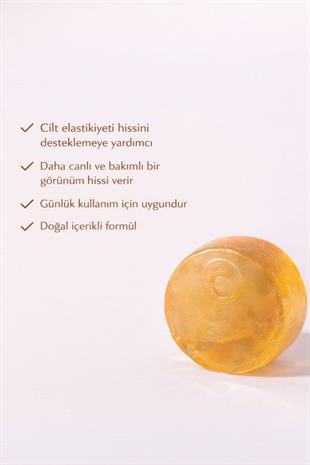 Kolajen Özlü El Yapımı Doğal Oval Sabun - 100 gr