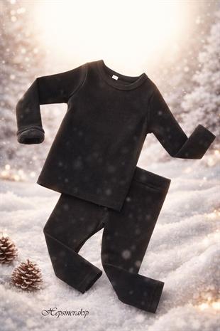 Kota Erkek Çocuk Termal Takımı Alt Üst İçlik Kışlık Fanila Tayt