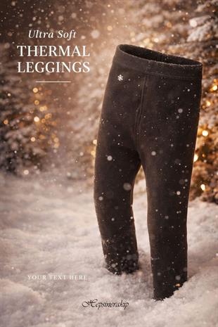 Kota İç Giyim Erkek Çocuk Termal İçlik Tayt Uzun Tayt Tekli