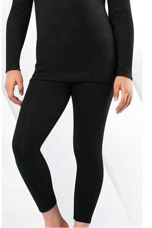 Kota İç Giyim Kız Çocuk Termal İçlik Tayt Uzun Tayt Tekli