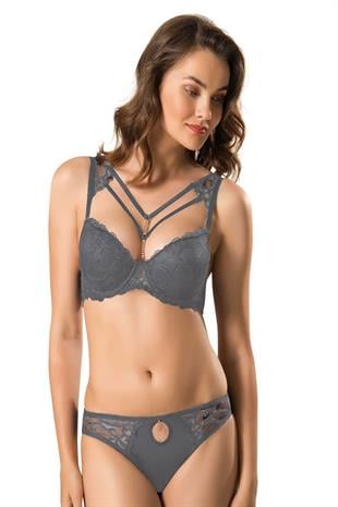 Le Jardin 5010 Şeritli Pushup Destekli Sütyen Takımı Mercia 