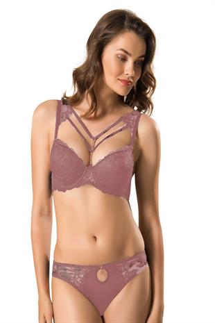 Le Jardin 5010 Şeritli Pushup Destekli Sütyen Takımı Mercia 