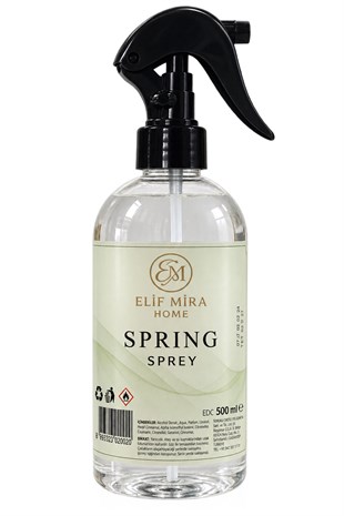 Oda Kokusu Sprey Spring Kalıcı Oda Parfümü 500 ml