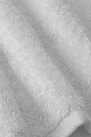 Otel Banyo Havlusu %100 Pamuklu 70X150 Cm Beyaz 16/1 Aksoft 480 Gr