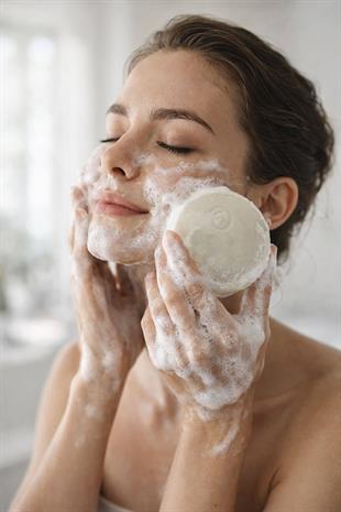 Ruşur Taşlı El Yapımı Doğal Oval Sabun - 100 gr