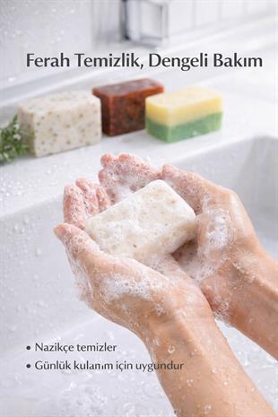 Saç ve Saç Derisi Bakımı İçin Onarıcı 3 lü Doğal Sabun Seti