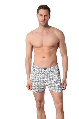 Seher Yıldızı Erkek Desenli Pamuklu Boxer Don 6 Lı Paket