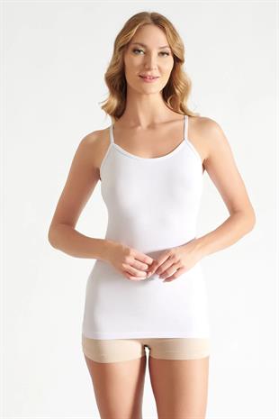 Tutku Elit 2001 Modal Elastan İp Askılı Bayan Atlet