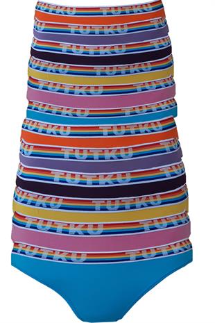 Tutku Kadın Bikini Külot Pamuklu Renkli İç Çamaşırı 12li Paket