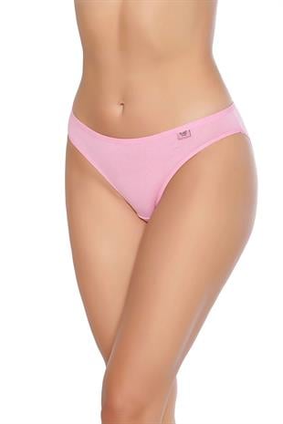 Tutku Kadın Elastan Düz Bikini Külot 6'lı Avantaj Paketi - TKD0715