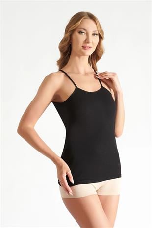 Tutku Kadın İp Askılı Atlet Elastan Pamuklu Fanila 