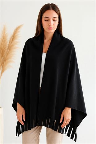 Unisex Polar Omuz Şalı 70X180 Cm Kışlık Sıcak Şal Elegantwarm