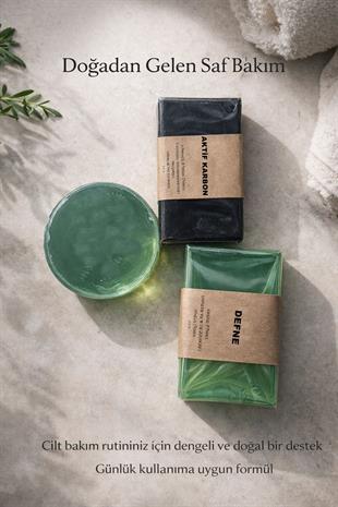 Yağlı ve Karma Ciltler İçin Doğal Sabun Seti 3’lü Bakım Paketi