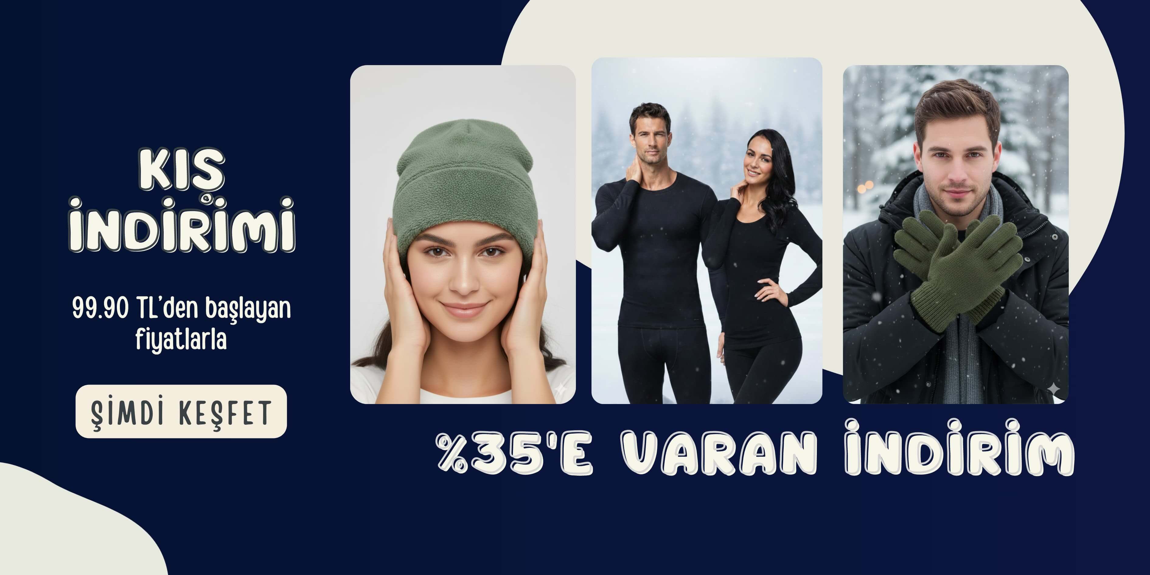 Kışlık ürünlerde indirim