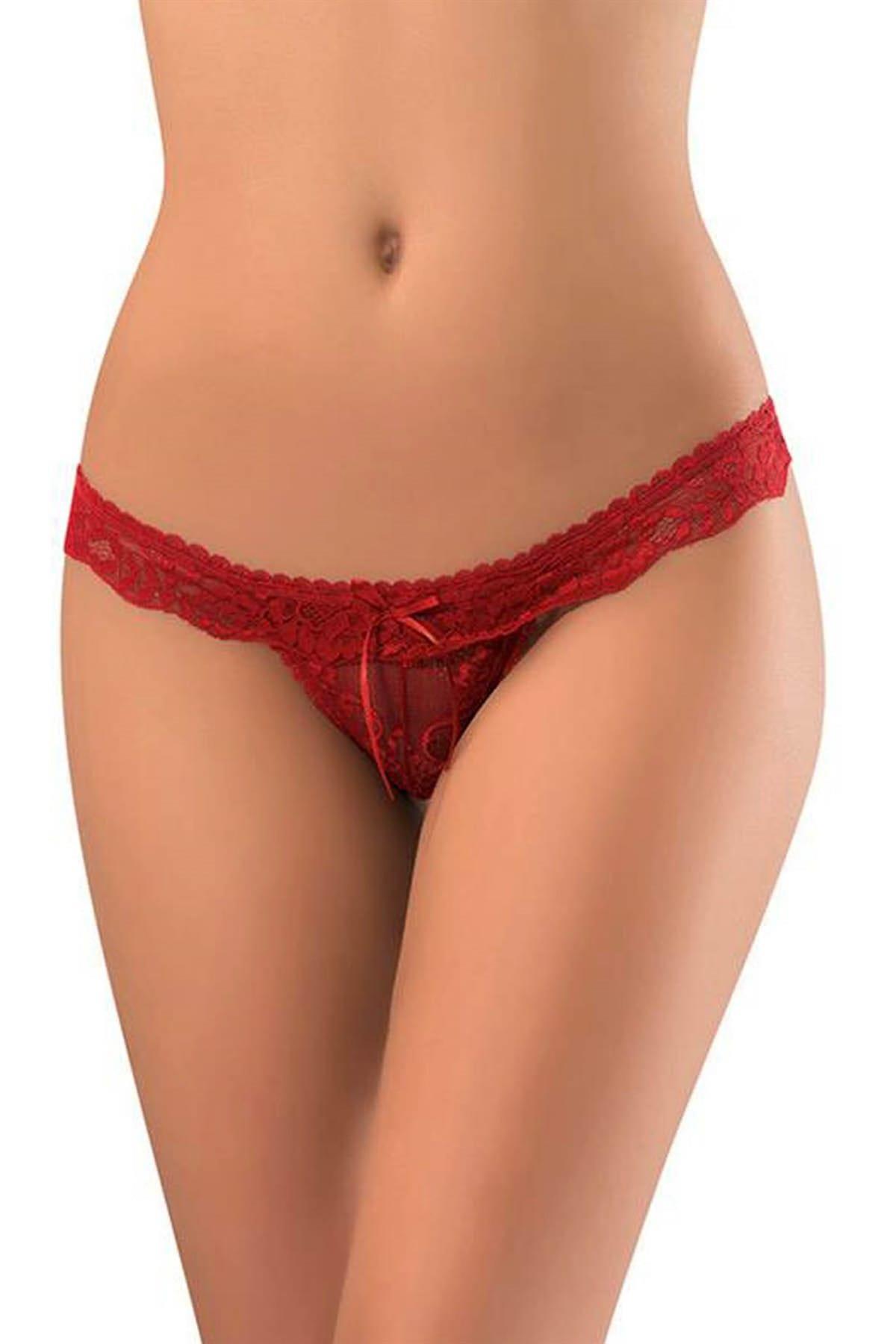 Dorya1014 Dantelli Kadın İç Çamaşırı  String Tanga 2li Paket