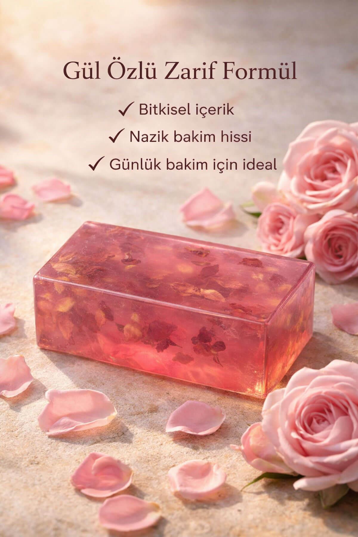 Gül Özlü Cilt Bakım Sabunu - 120 gr