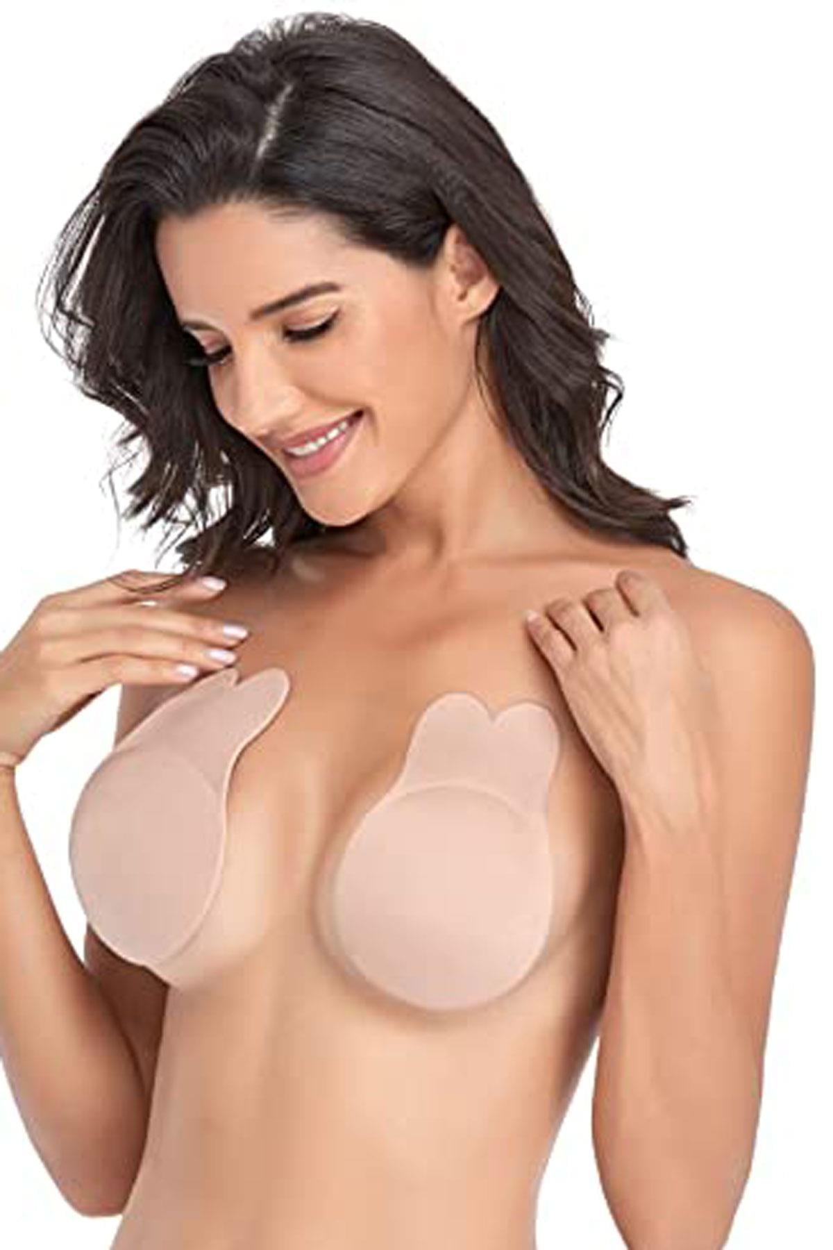 Kadın Göğüs Ucu Kapatıcı Dikleştirici İz Yapmaz Lift Up Bra 
