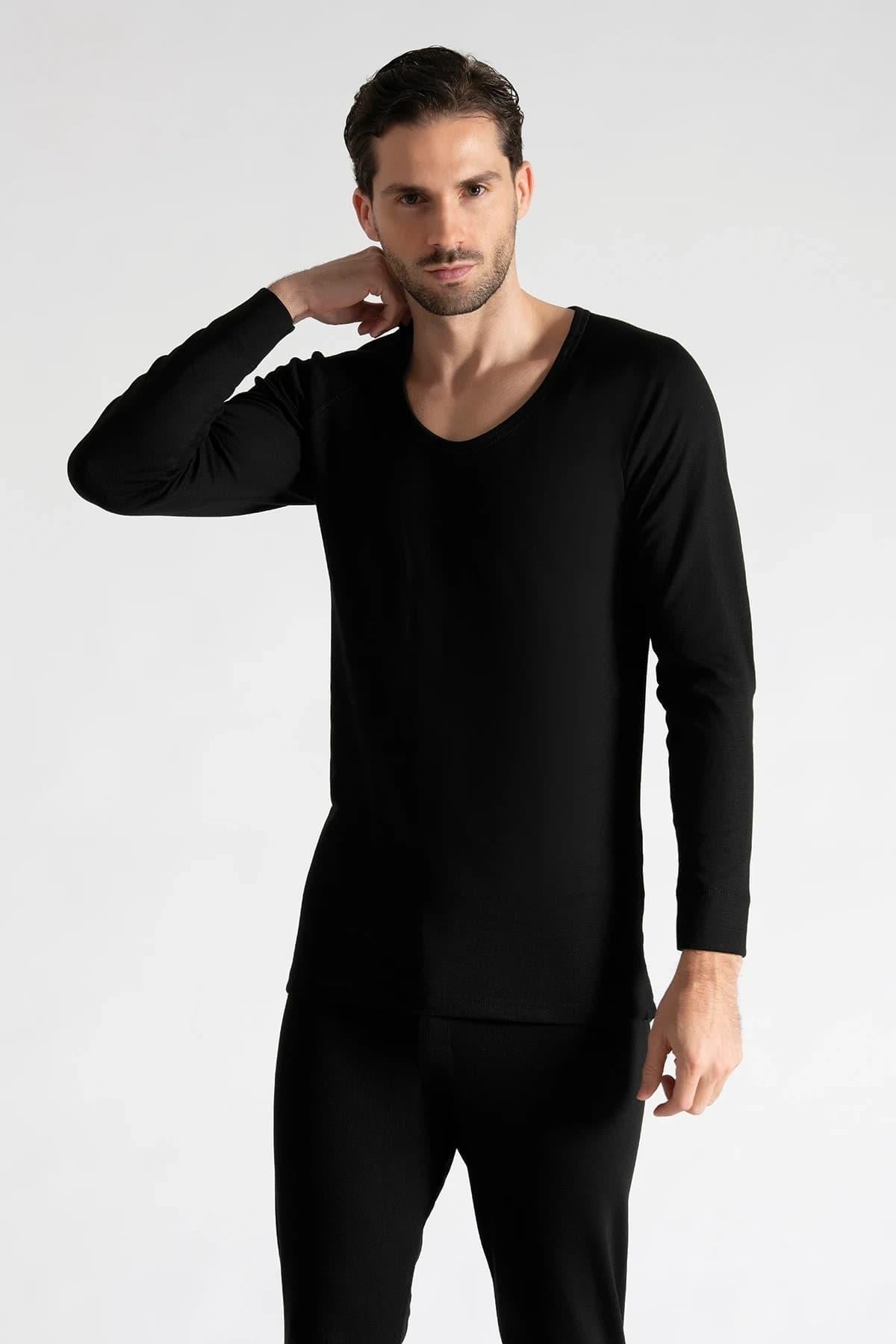 Tutku Elit Erkek Termal Fanila İçlik Uzun Kol Thermocool Atlet