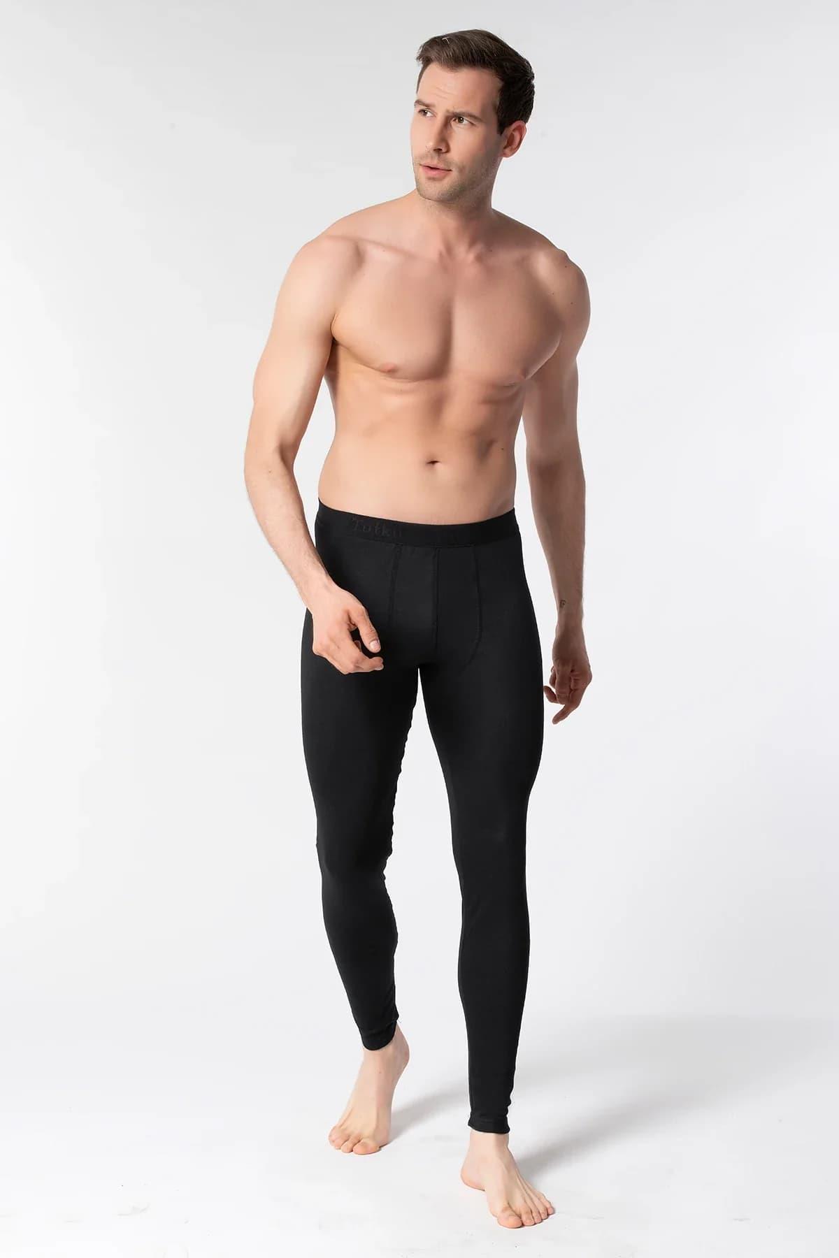 Tutku Erkek Termal Tayt İçlik - Kışlık Uzun Şardonlu Isı Dengeli Termal Alt
