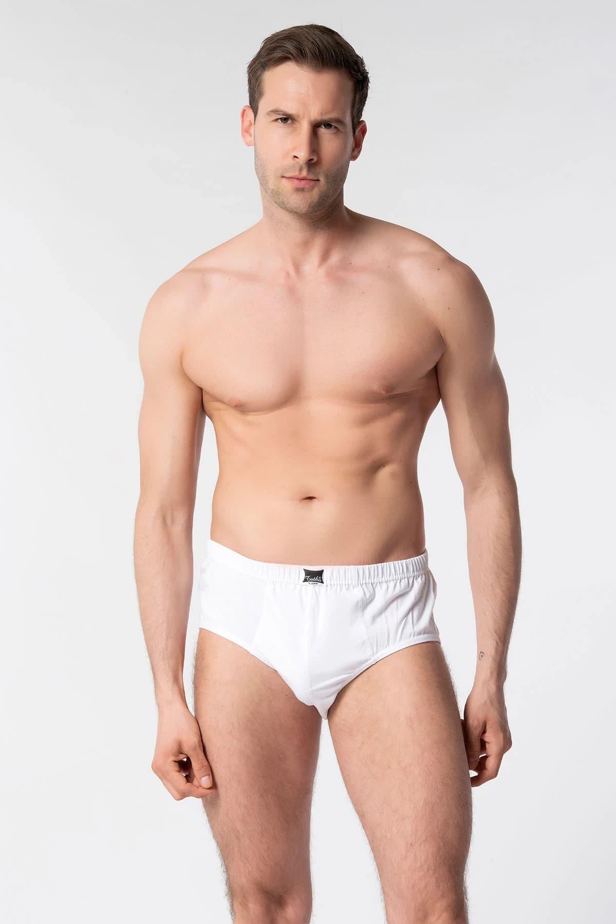 Tutku İç Giyim Pamuklu Erkek Slip Külot Don 6 Lı Paket