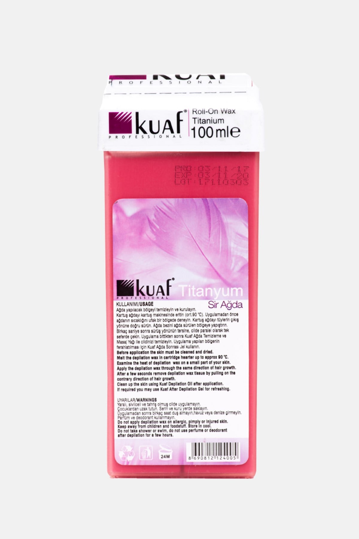 Kartuş Ağda Titanyum 100 GR